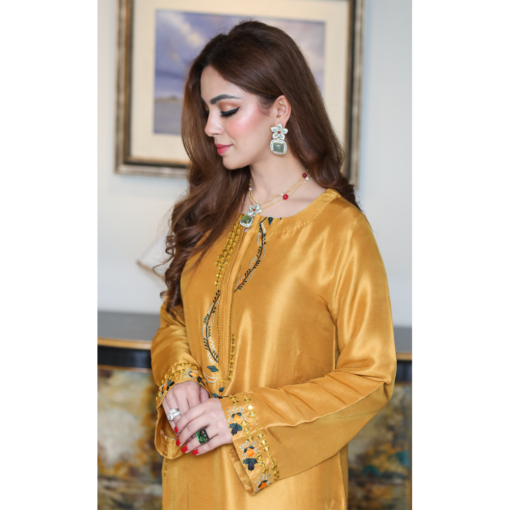 "Sunshine Grace Kurta Set"