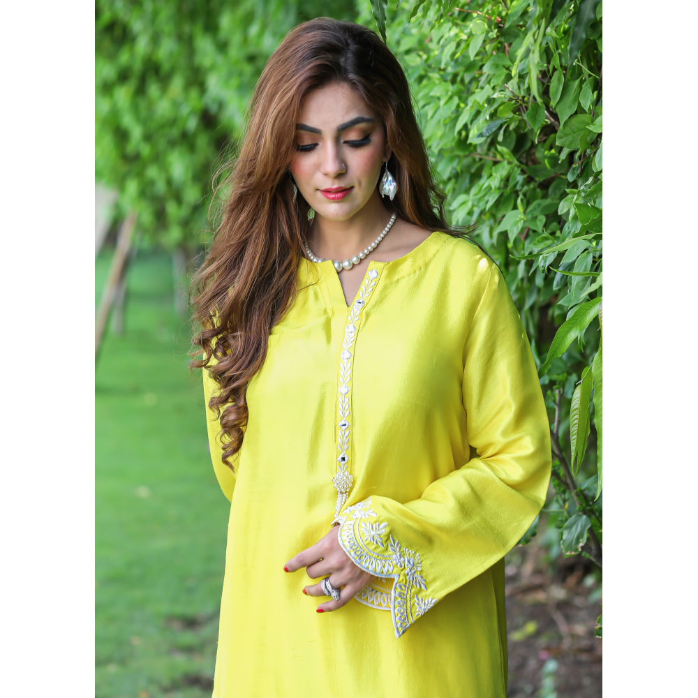 "Sunshine Grace Kurta Set"